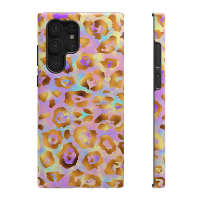 Leopard Print Impact-Resistant Phone Case