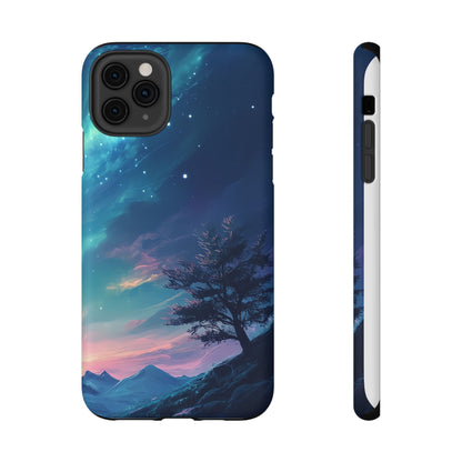Stunning Galaxy Tree Impact-Resistant Phone Case