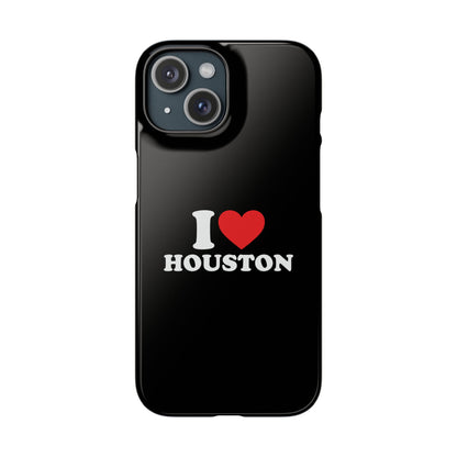 I Love Houston Snap Case Phone Cover