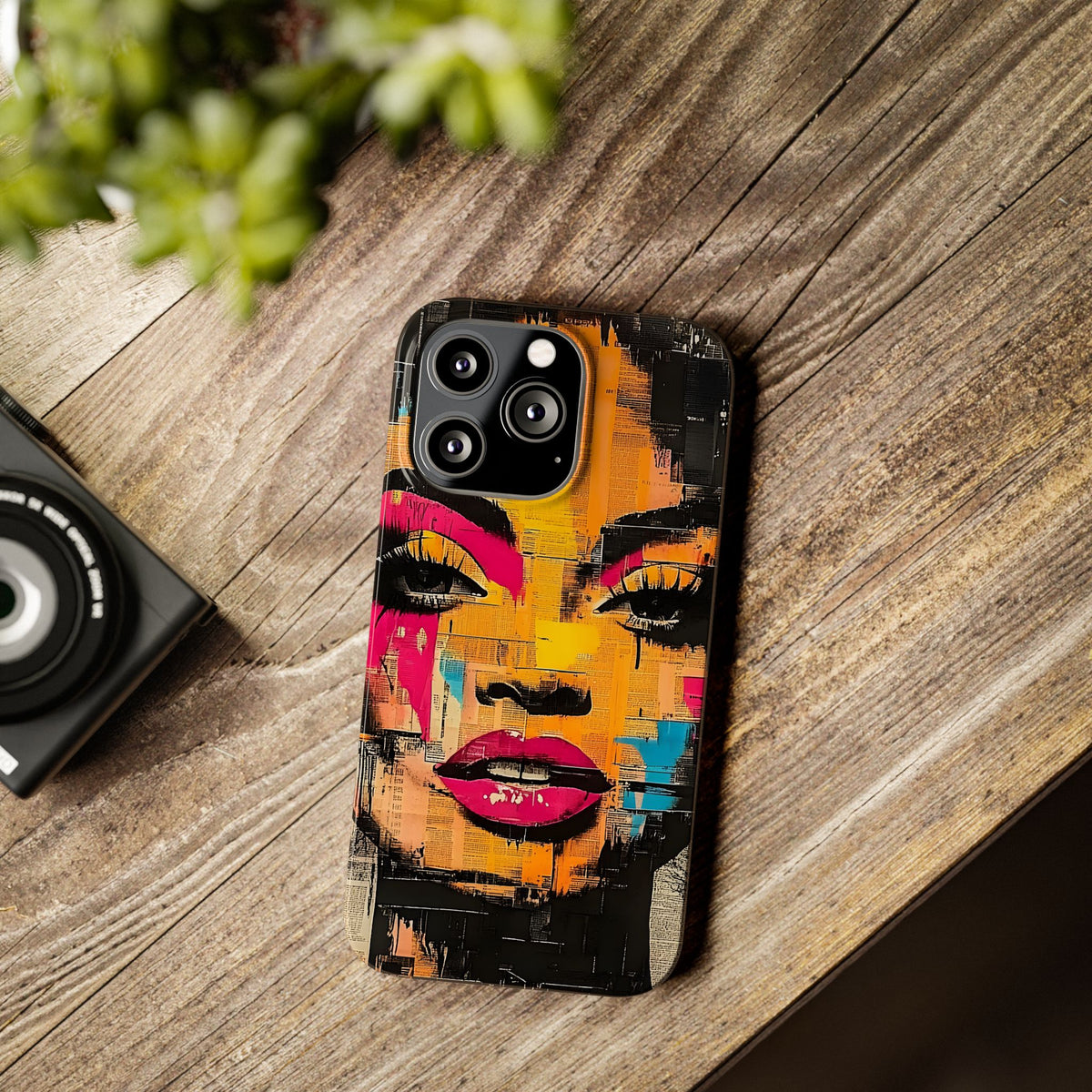 Retro Pop Culture Woman 1 - Phone Case