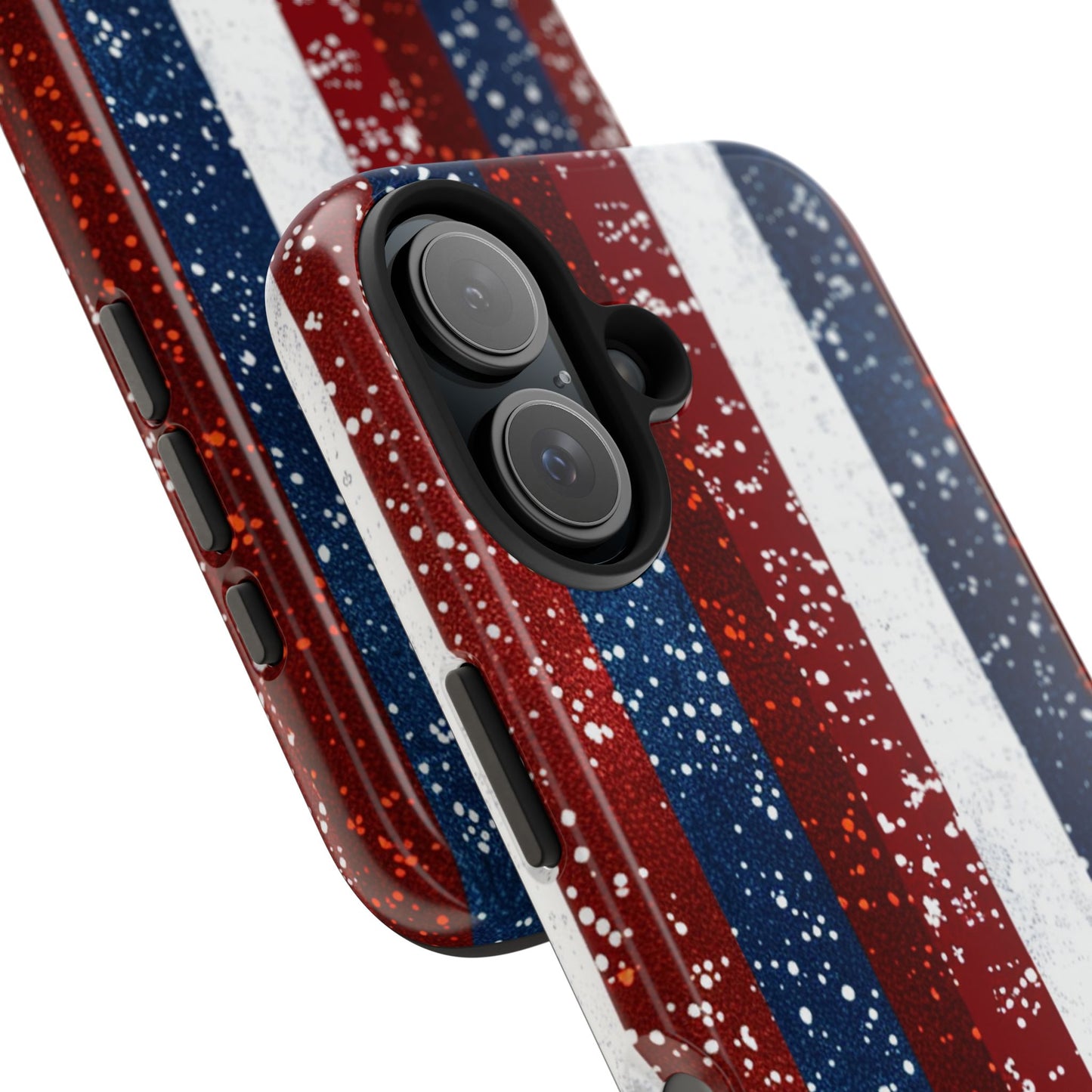 Patriotic Glitter Tough Phone Case