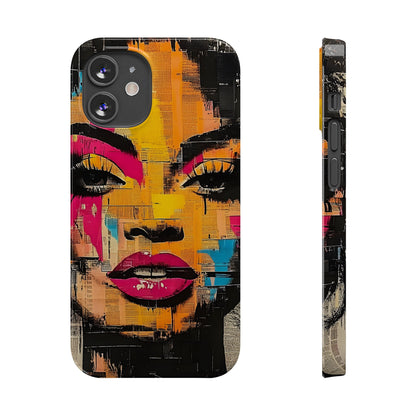 Retro Pop Culture Woman 1 - Phone Case