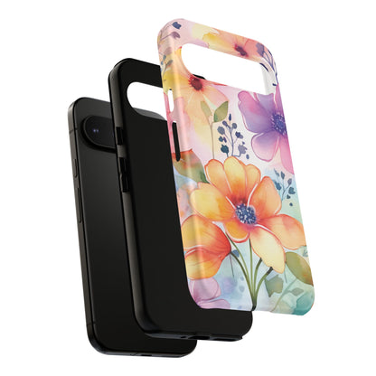 Floral Tough Case for Google Pixel- theme 1
