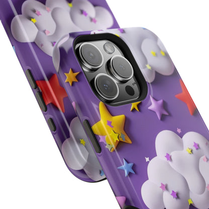 Colorful Cloud & Star Phone Case