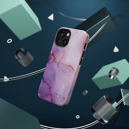Elegant Purple Marble iPhone Case