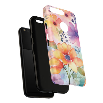 Floral Tough Case for Google Pixel- theme 1