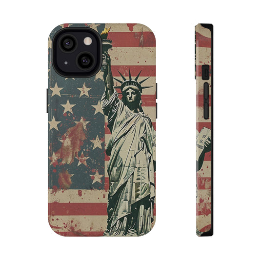 Liberty-Inspired Phone Case - Patriotic Design