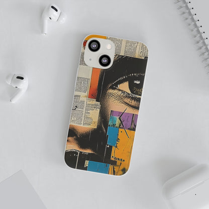 Flexi Phone Case - Retro Pop Culture Woman 3