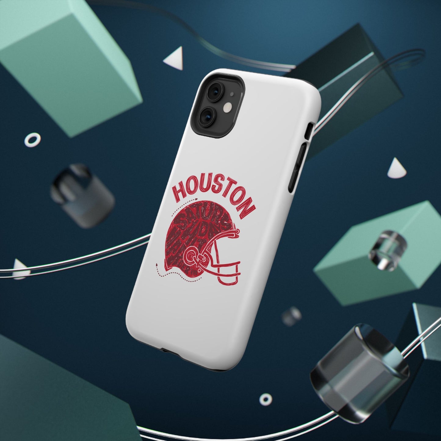 Houston Football Impact-Resistant Phone Case - Durable Design for Fans