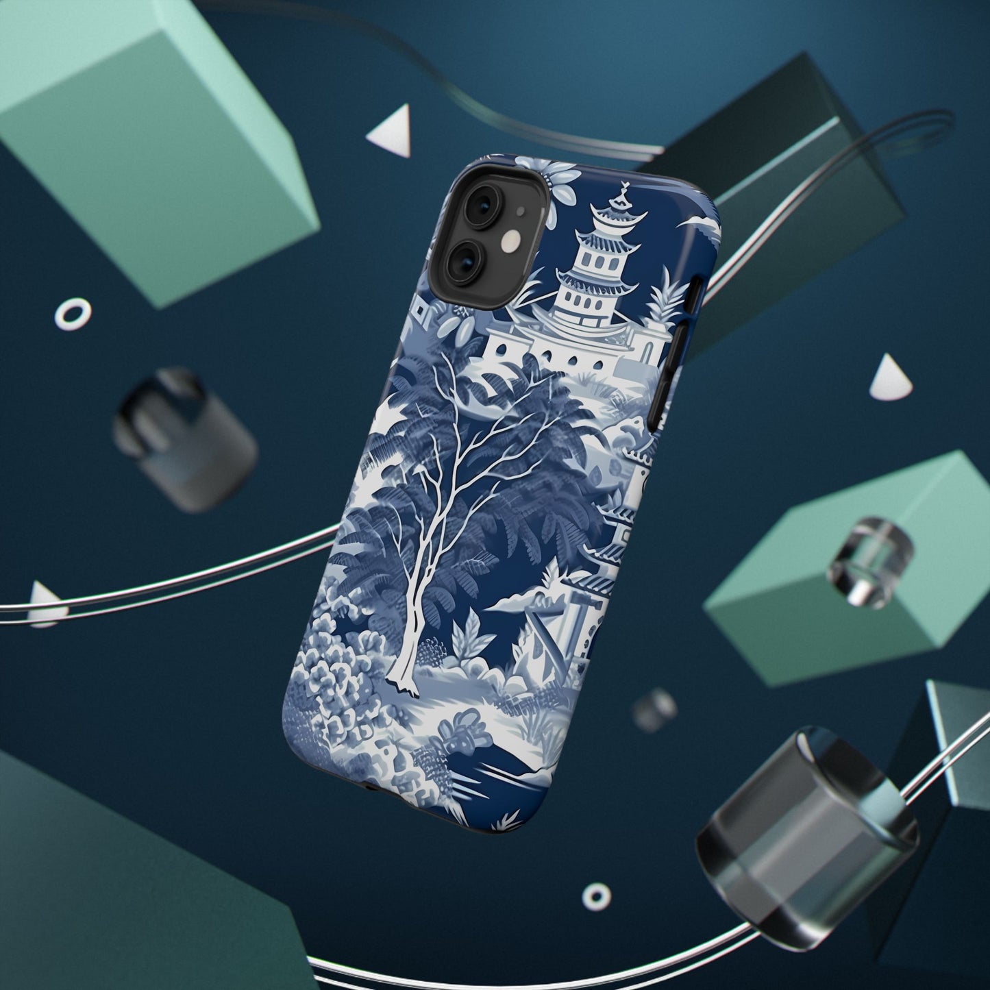 Elegant Blue Landscape Phone Case