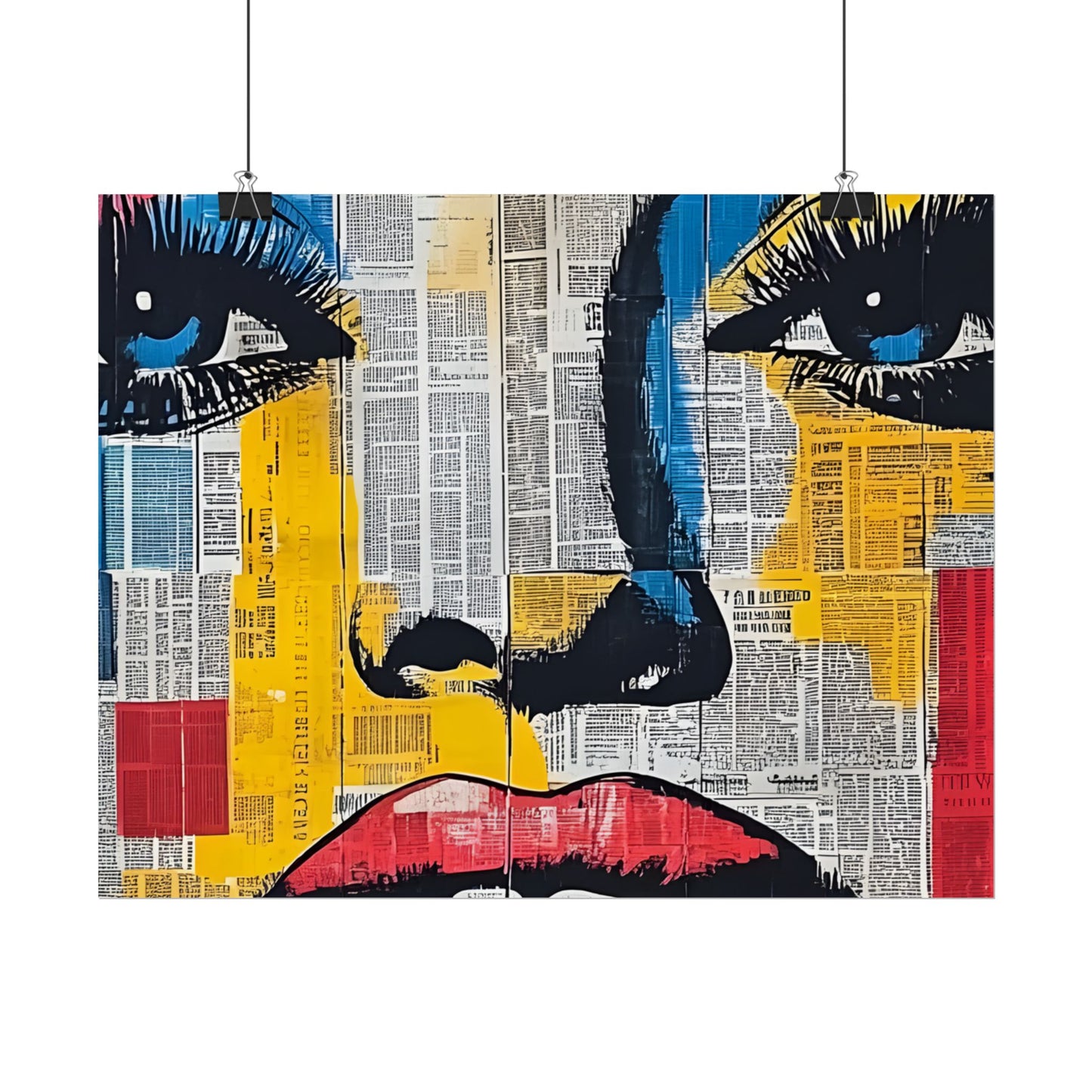 Poster Wall Art - Retro Pop Culture Woman 18 Comic Book Style