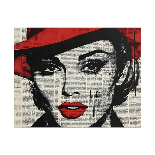 Retro Pop Culture Poster 3- Fashion Inspiration, Retro Wall Art
