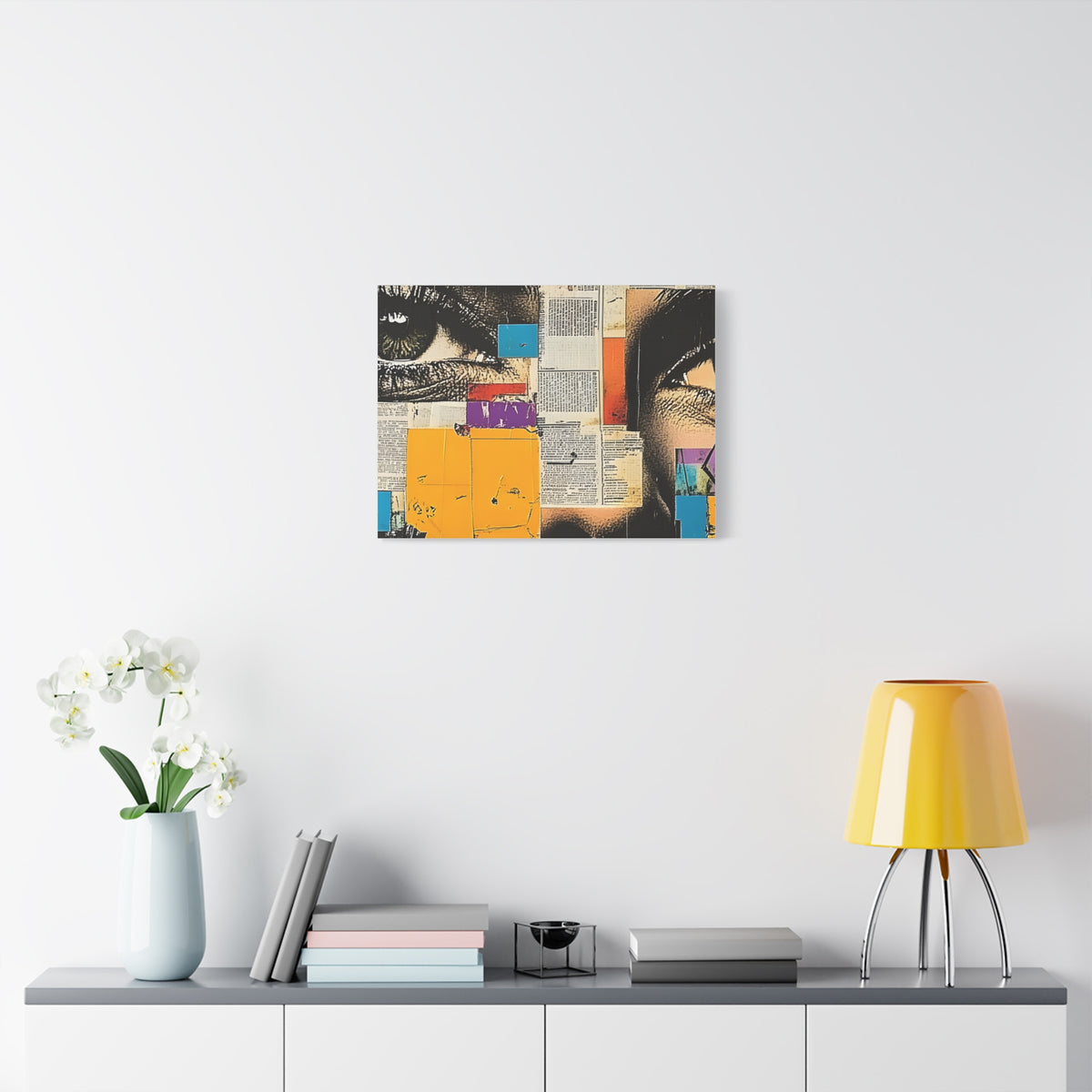 Canvas Wall Art -  Retro Pop Culture woman 4
