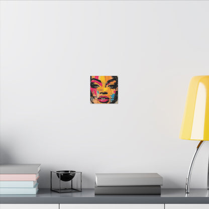 Canvas Wall Art - Retro Pop Culture Women 1