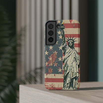 Liberty-Inspired Phone Case - Patriotic Design