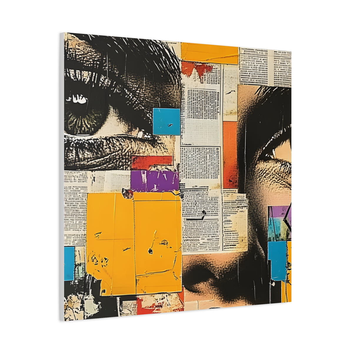 Canvas Wall Art -  Retro Pop Culture woman 4