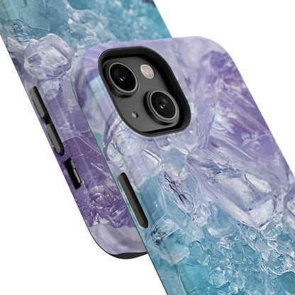 Crystal-Patterned Impact-Resistant Phone Case | Stylish Protection for Adventurers