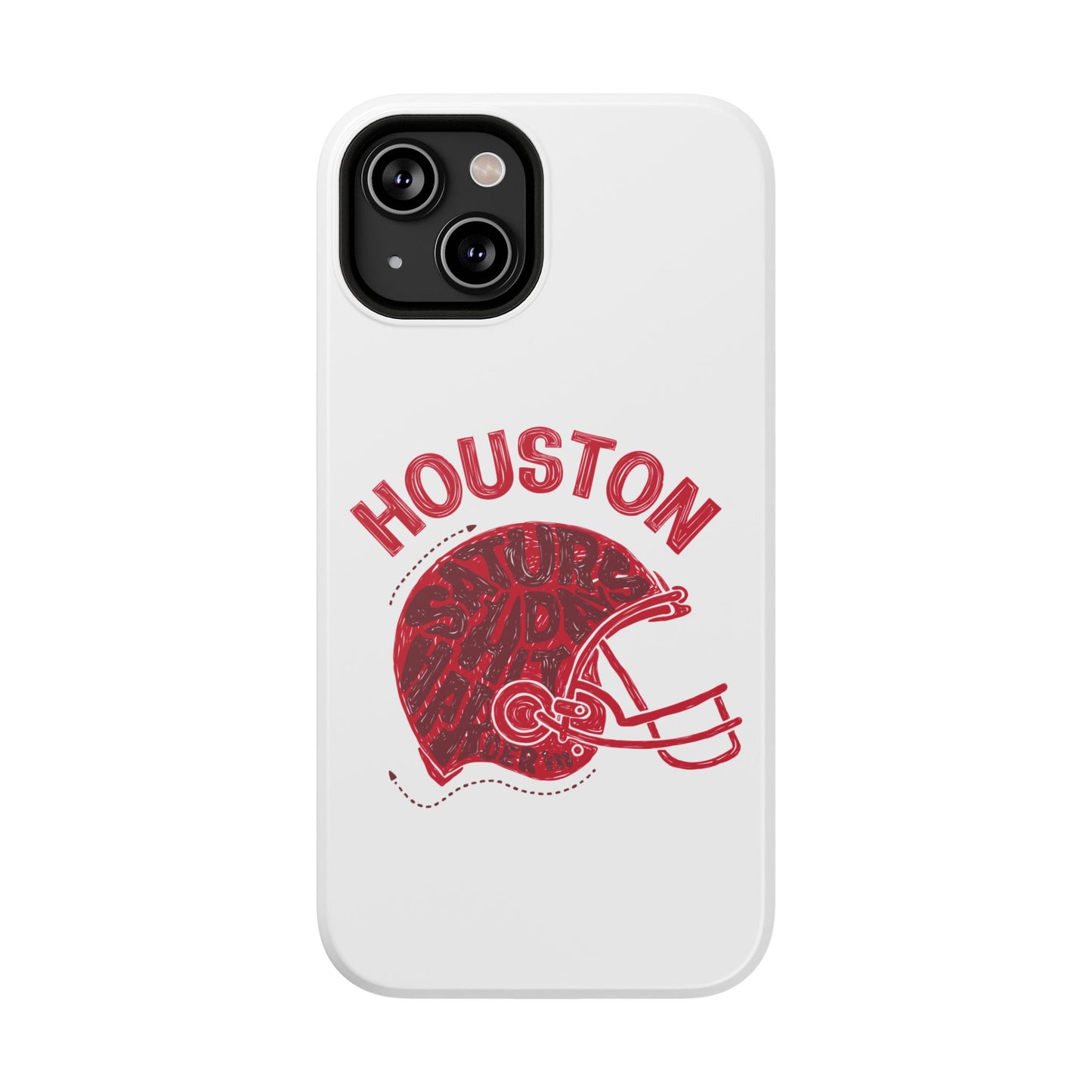 Houston Football Impact-Resistant Phone Case - Durable Design for Fans