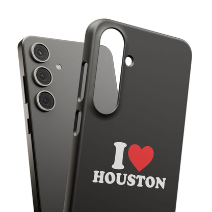I Love Houston Snap Case Phone Cover