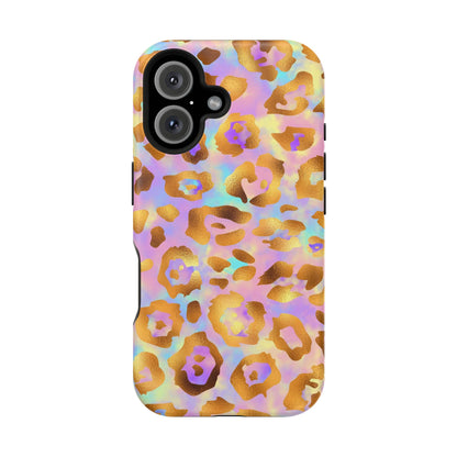 Leopard Print Impact-Resistant Phone Case