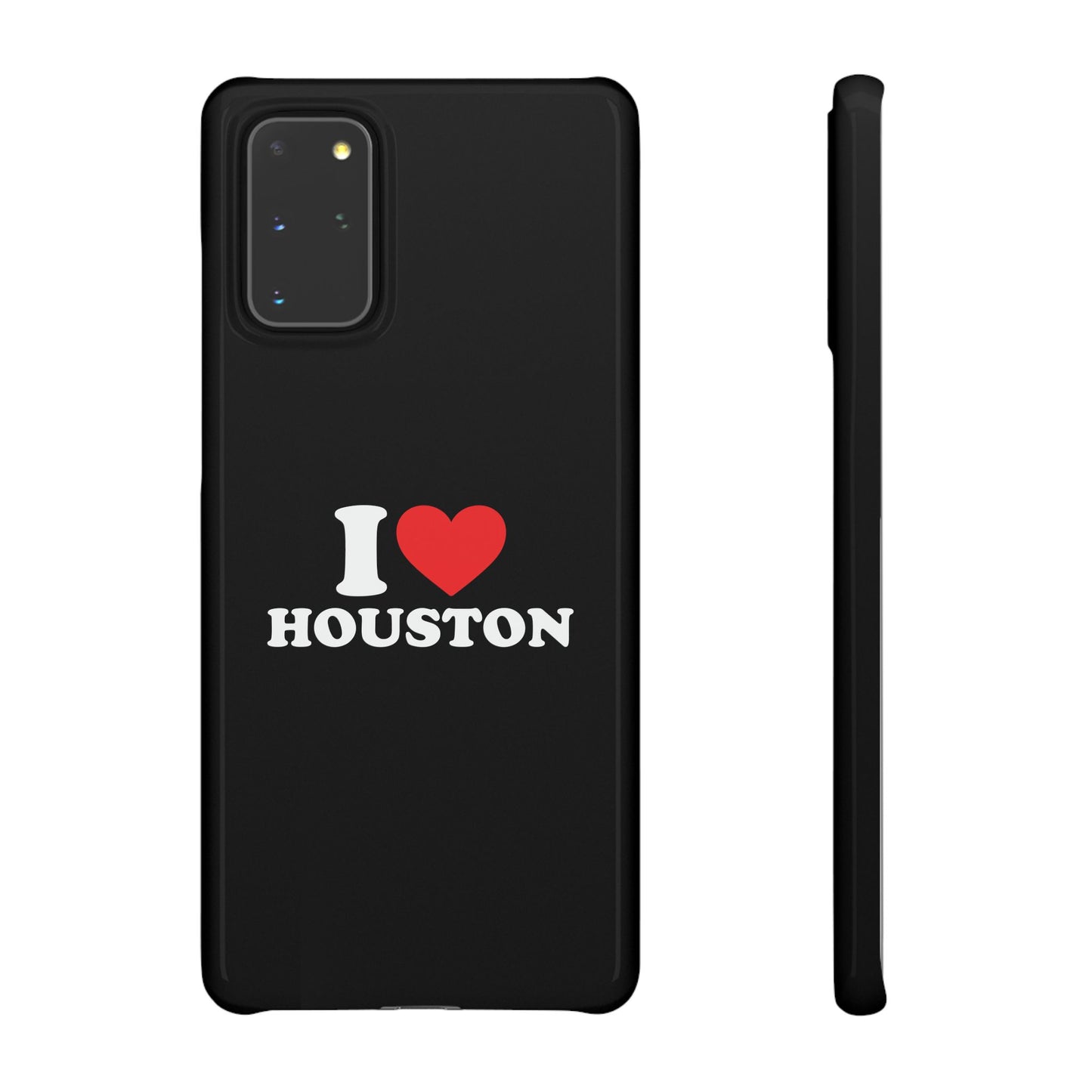 I Love Houston Snap Case Phone Cover