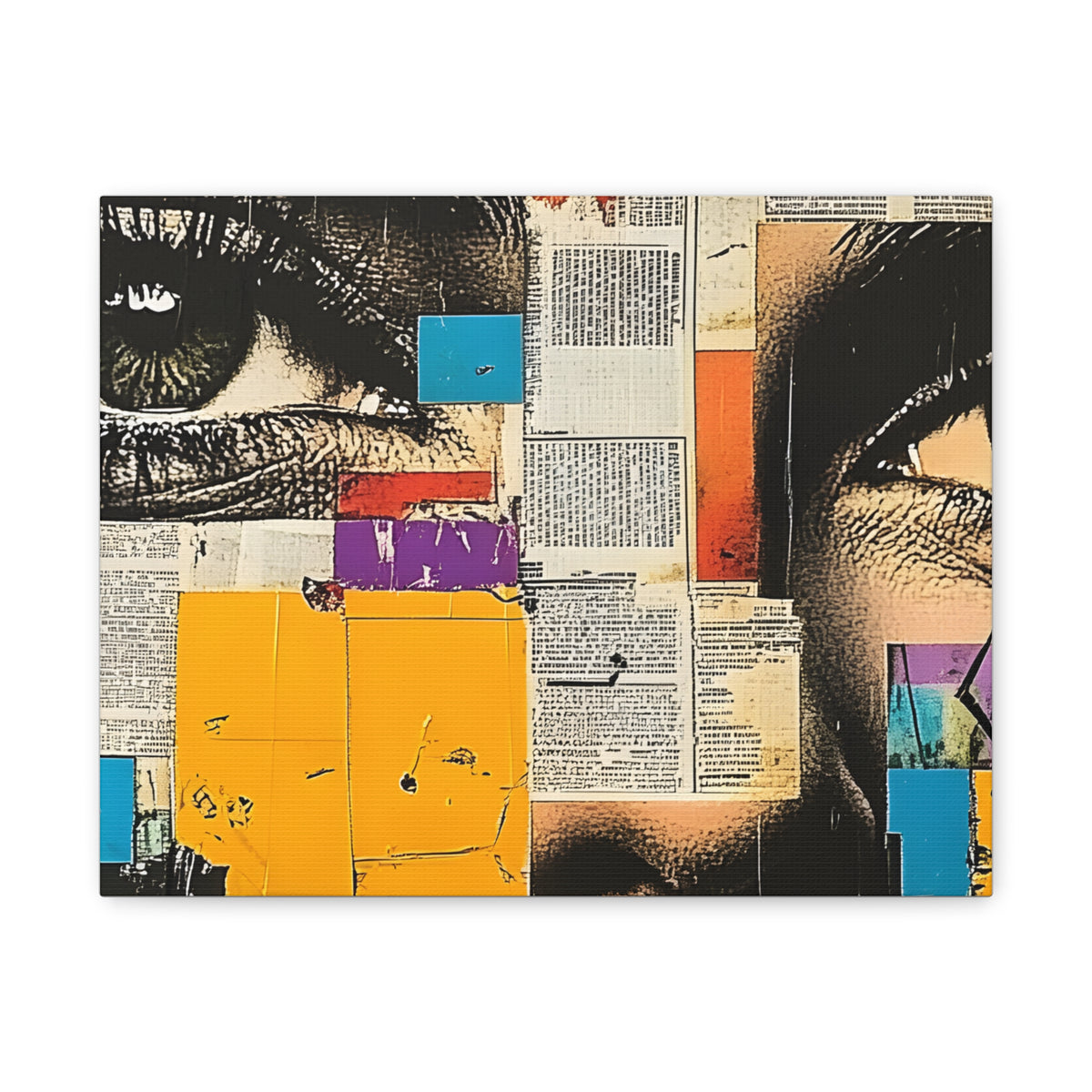 Canvas Wall Art -  Retro Pop Culture woman 4
