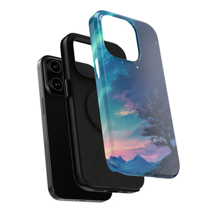 Stunning Galaxy Tree Impact-Resistant Phone Case