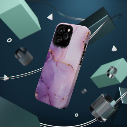 Elegant Purple Marble iPhone Case