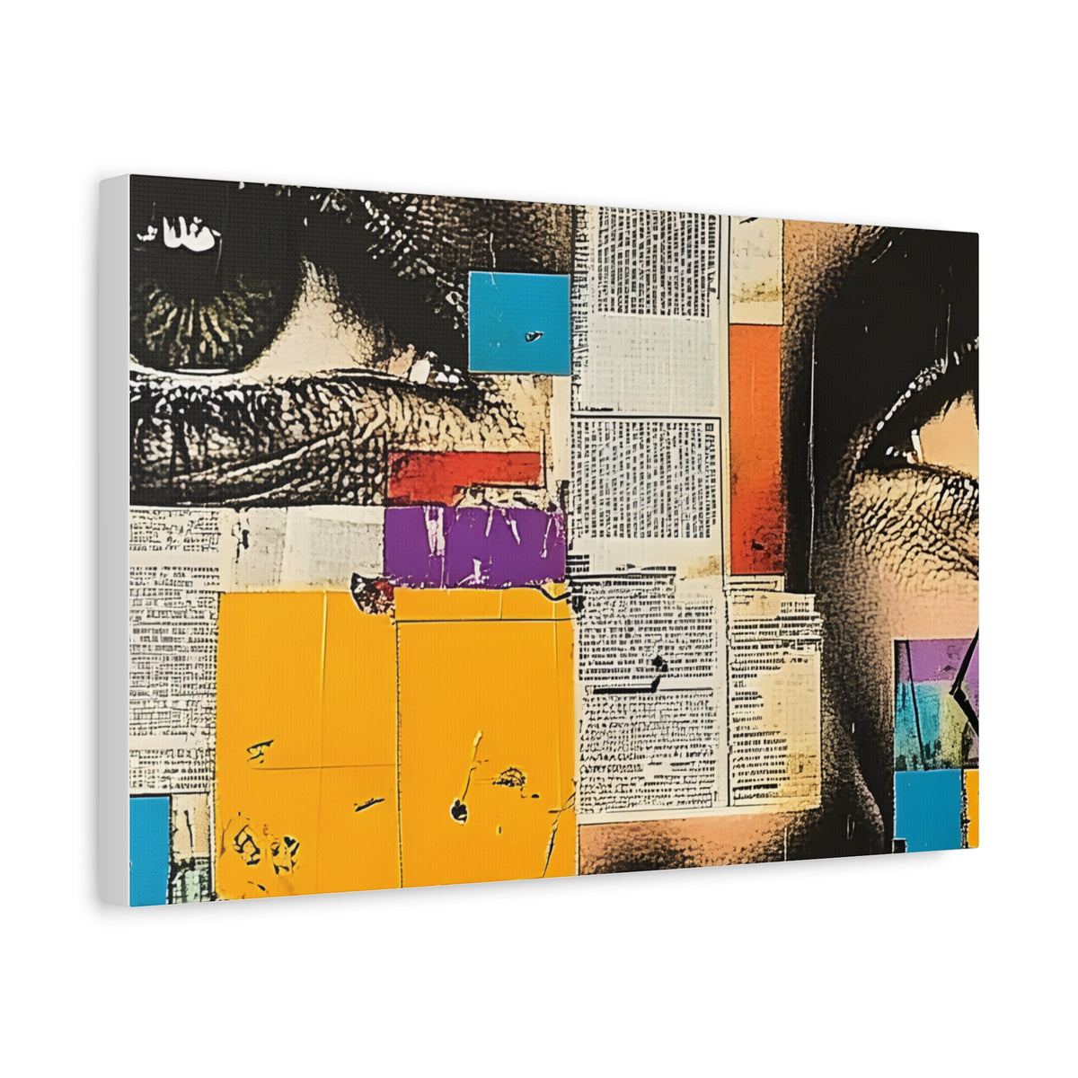 Canvas Wall Art -  Retro Pop Culture woman 4