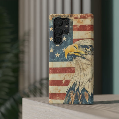 Eagle American Flag Phone Case