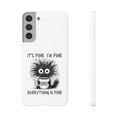 Funny Cat  - Slim phone Case