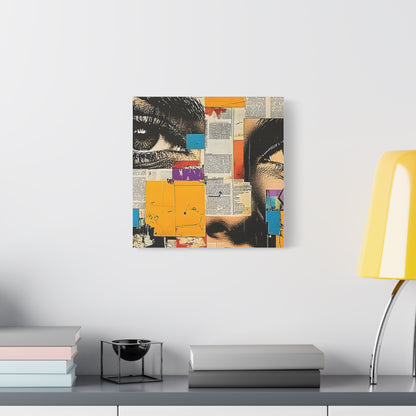Canvas Wall Art -  Retro Pop Culture woman 4