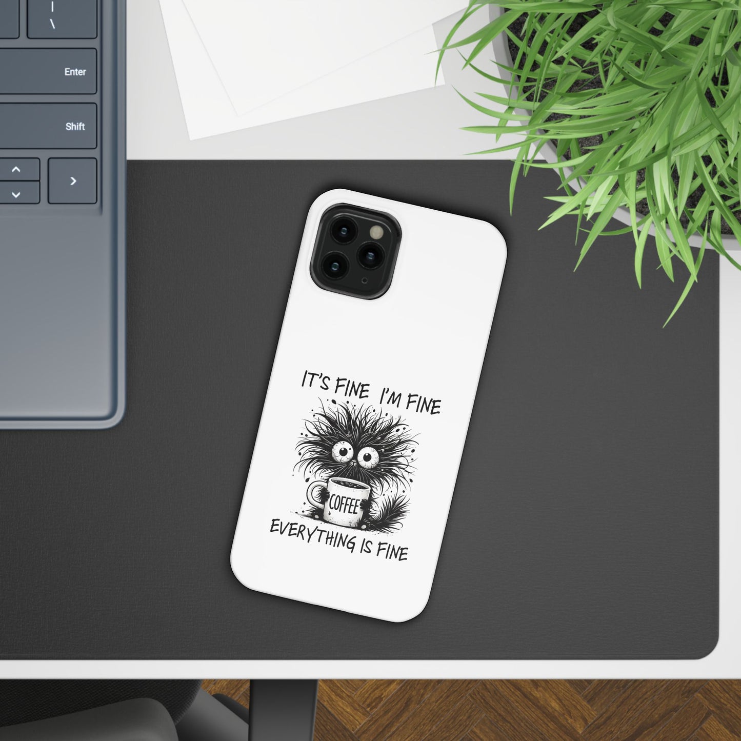 Funny Cat  - Slim phone Case