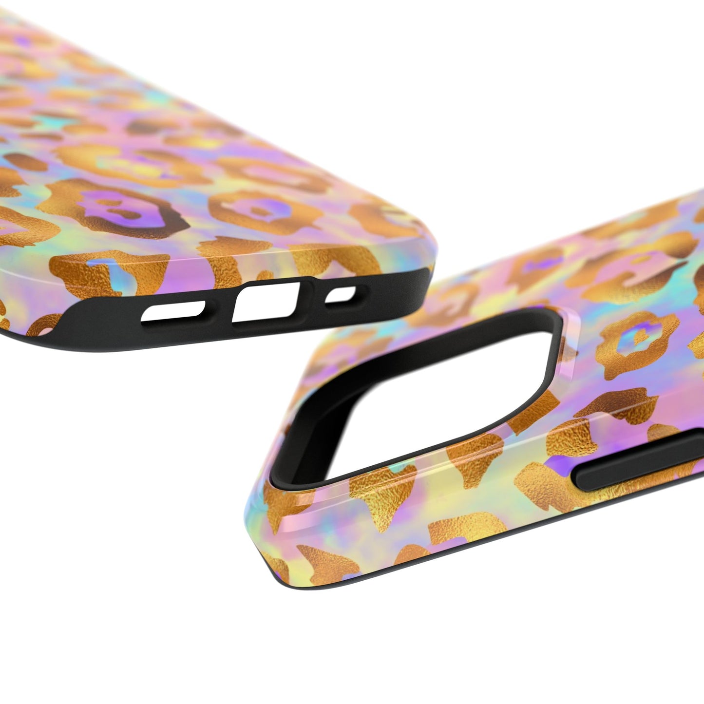 Leopard Print Impact-Resistant Phone Case
