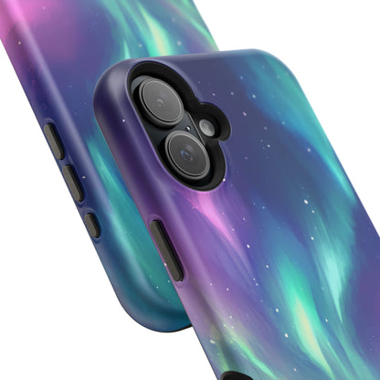 Aurora Borealis Impact-Resistant Phone Case - Colorful Northern Lights Design-2