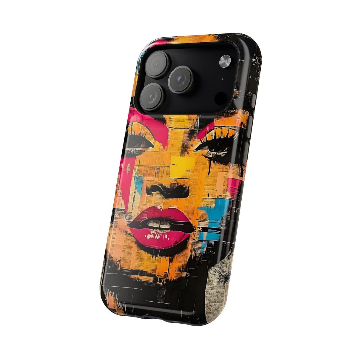 pop culture woman 1 - Magnetic Impact-Resistant Case