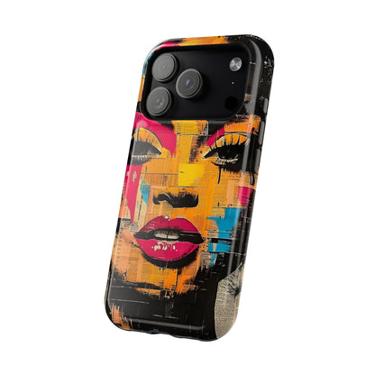 pop culture woman 1 - Magnetic Impact-Resistant Case