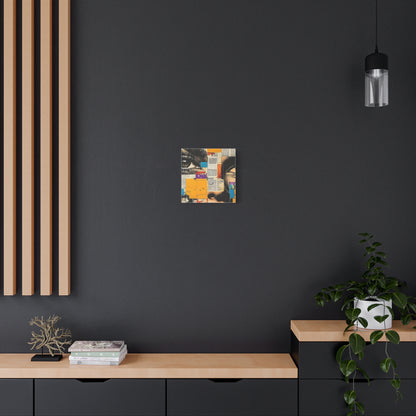 Canvas Wall Art -  Retro Pop Culture woman 4