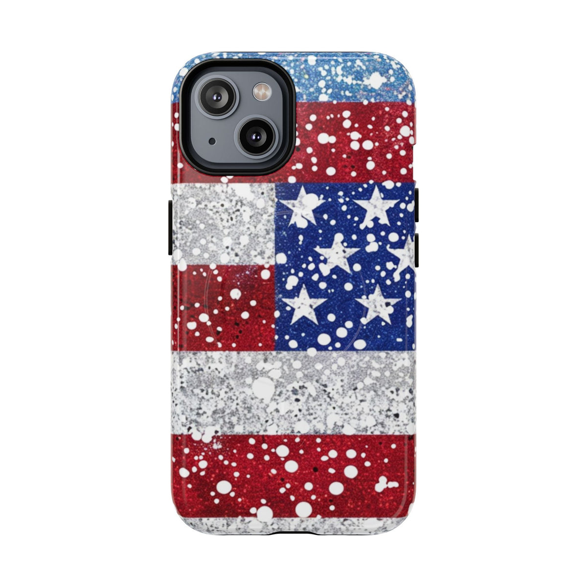 American Flag Design phone case -Tough Magnetic iPhone Cover
