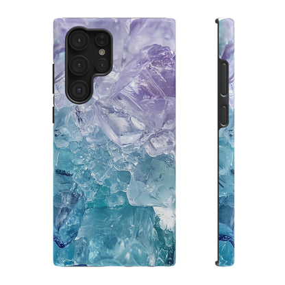 Crystal-Patterned Impact-Resistant Phone Case | Stylish Protection for Adventurers