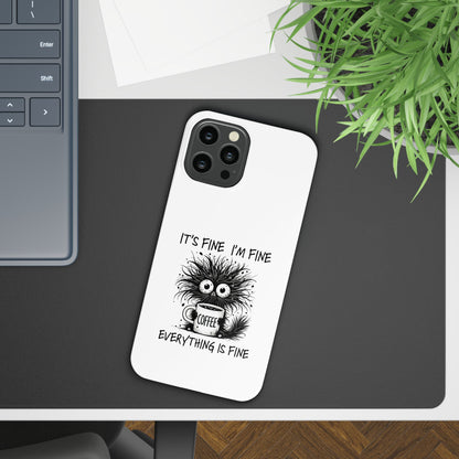 Funny Cat  - Slim phone Case