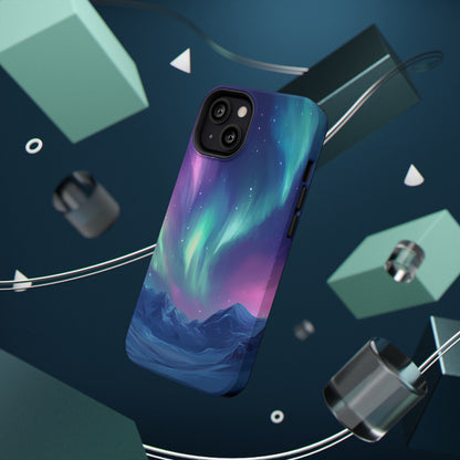 Aurora Borealis Impact-Resistant Phone Case - Colorful Northern Lights Design-2