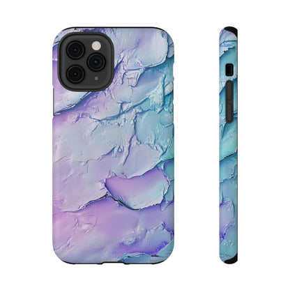 Vibrant Impact-Resistant Phone Case - Colorful Texture Design