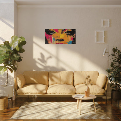 Canvas Wall Art - Retro Pop Culture Women 1