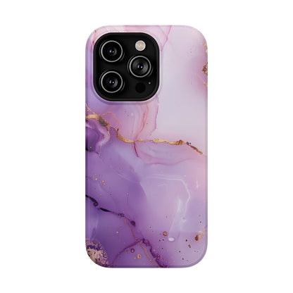 Elegant Purple Marble iPhone Case