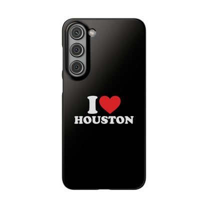 I Love Houston Snap Case Phone Cover