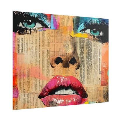 Retro Pop Culture Woman 12 , wall art, Art lovers poster