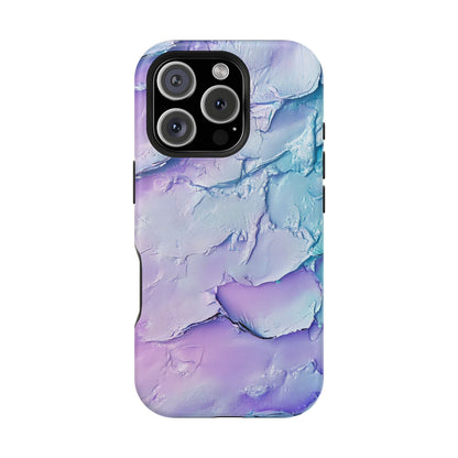 Vibrant Impact-Resistant Phone Case - Colorful Texture Design