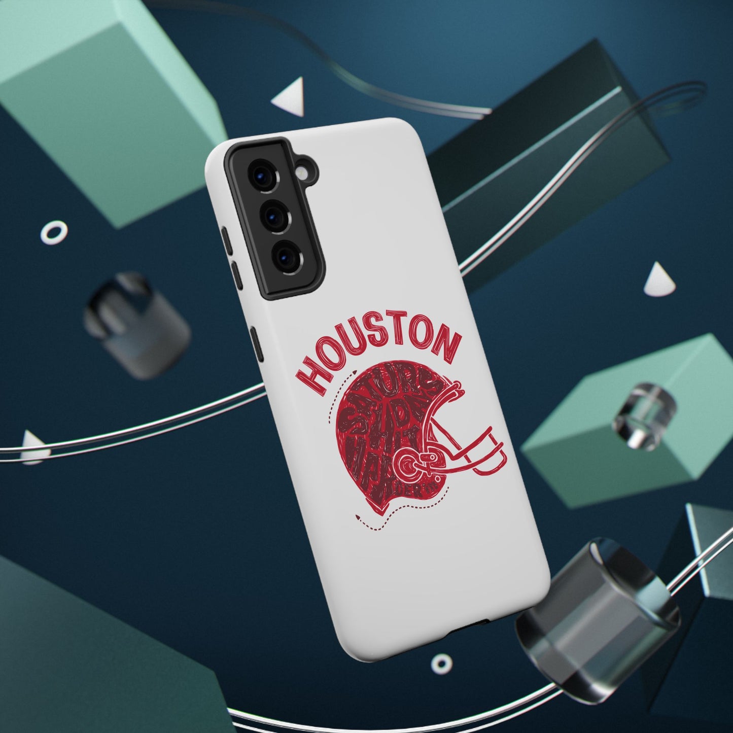 Houston Football Impact-Resistant Phone Case - Durable Design for Fans
