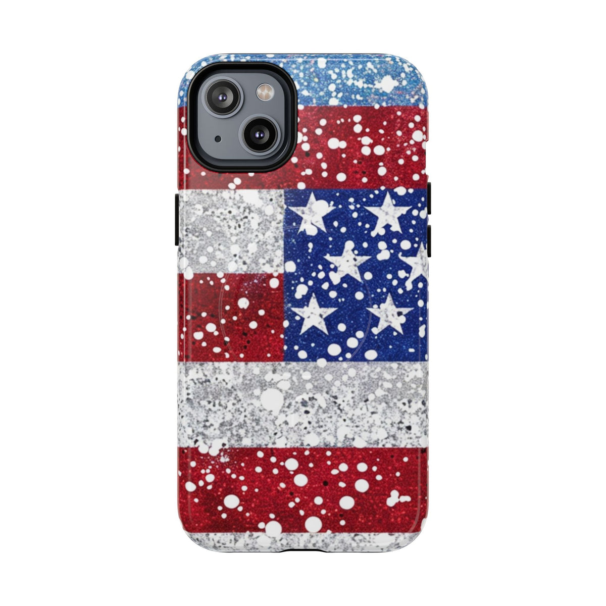 American Flag Design phone case -Tough Magnetic iPhone Cover